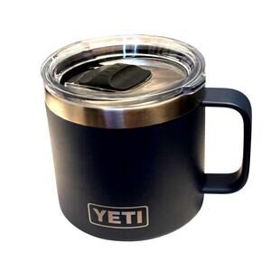 YETI 14 OZ Rambler Stackable Mug Navy Blue